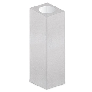 ZLINE 61" Satin Stainless Steel Chimney Extension for Ceilings up to 12.5 ft., 8GL14iS-E