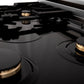 ZLINE Autograph 30" 4.0 cu. ft. Dual Fuel Range in Stainless Steel with Gold Accents, RAZ-30-G