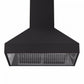 ZLINE 36 in. Oil-Rubbed Bronze Wall Range Hood 8667B-36, 24 in. depth