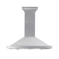 ZLINE 48" Designer Series Satin Stainless Steel Convertible Vent Wall Mount Range Hood, 8KBS-48