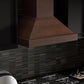 ZLINE 36 in. Designer Wooden Wall Mount Range Hood in Walnut, KBRR-36