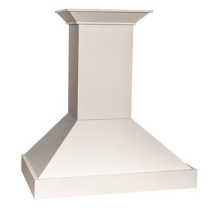 ZLINE 30 in. Wooden Wall Mount Range Hood in Cottage White, KBTT-30