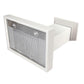 ZLINE 36 in. Wooden Wall Mount Range Hood in Cottage White, KBTT-36