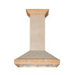 ZLINE 36 in. Unfinished Wooden Wall Range Hood, KBUF-36
