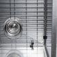 ZLINE 36" Niseko Farmhouse Apron Mount Double Bowl Satin Stainless Steel Kitchen Sink with Bottom Grid, SA50D-36S