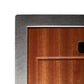 ZLINE 27" Garmisch Undermount Single Bowl Satin Stainless Steel Kitchen Sink with Bottom Grid and Accessories, SLS-27S