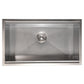 ZLINE 30" Garmisch Undermount Single Bowl Satin Stainless Steel Kitchen Sink with Bottom Grid and Accessories, SLS-30S