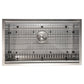 ZLINE 30" Garmisch Undermount Single Bowl Satin Stainless Steel Kitchen Sink with Bottom Grid and Accessories, SLS-30S