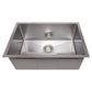 ZLINE 27" Meribel Undermount Single Bowl Satin Stainless Steel Kitchen Sink with Bottom Grid, SRS-27S