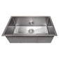 ZLINE 30" Meribel Undermount Single Bowl Satin Stainless Steel Kitchen Sink with Bottom Grid, SRS-30S