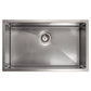 ZLINE 30" Meribel Undermount Single Bowl Satin Stainless Steel Kitchen Sink with Bottom Grid, SRS-30S