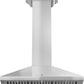 ZLINE 30 in. Convertible Vent Wall Mount Range Hood in Stainless Steel with Crown Molding, KL2CRN-30