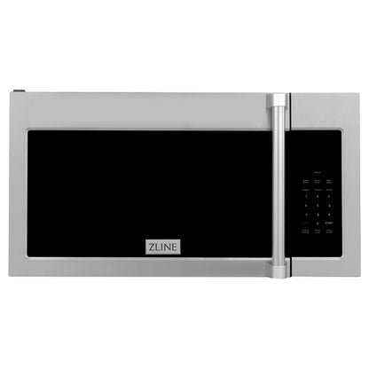 ZLINE 30" 1.5 cu. ft. Over The Range Microwave Oven in Stainless Steel with Set of 2 Charcoal Filters, MWO-OTRCFH-30