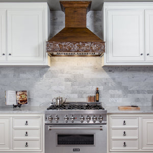 ZLINE 36" 4.6 cu. ft. Legacy Dual Fuel Range with 6 Burner Gas Cooktop and Electric Convection Oven in Stainless Steel with Satin Stainless Steel Door, RA-SN-36