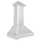 ZLINE 30" Designer Series Wall Mount Range Hood in Satin Stainless Steel with Mirror Accents, 655MR-30
