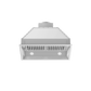 ZLINE 34 in. Width Outdoor Wall Mount Range Hood Insert (18 in. Depth), 698-304-34