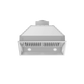 ZLINE 40 in. Width Outdoor Wall Mount Range Hood Insert (18 in. Depth), 698-304-40