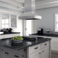 ZLINE 48 in. Ducted Island Mount Range Hood in Outdoor Approved Stainless Steel, 697i-304-48