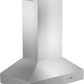 ZLINE 36 in. Ducted Island Mount Range Hood in Outdoor Approved Stainless Steel, 697i-304-36