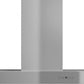 ZLINE 36 In. Ducted Outdoor Island Mount Range Hood in Stainless Steel, KECOMi-304-36