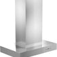 ZLINE 48 In. Ducted Professional Island Mount Range Hood in Stainless Steel, KECOMi-48