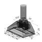 ZLINE 40 in. Remote Dual Blower Stainless Range Hood Insert, 721-RD-40