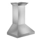 ZLINE 48 in. Professional Convertible Vent Wall Mount Range Hood in Stainless Steel with Crown Molding, 597CRN-48