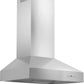 ZLINE 36 in. Professional Ducted Wall Mount Range Hood in Stainless Steel, 667-36