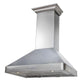 ZLINE 36" Ducted Wall Mount Range Hood in Satin Stainless Steel, 8KF2S-36