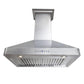 ZLINE 36" Ducted Wall Mount Range Hood in Satin Stainless Steel, 8KF2S-36