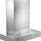 ZLINE 30 In. Convertible Professional Wall Mount Range Hood in Stainless Steel, KECOM-30