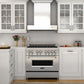 ZLINE 30 In. Convertible Professional Wall Mount Range Hood in Stainless Steel with Crown Molding, KECOMCRN-30