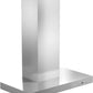 ZLINE 48 in. Convertible Vent Wall Mount Range Hood in Stainless Steel with Crown Molding, KECRN-48