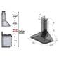 ZLINE 30 in. Convertible Vent Wall Mount Range Hood in Stainless Steel with Crown Molding, KL3CRN-30