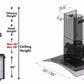ZLINE 30 in. Wall Mount Range Hood in Stainless Steel, KN6-30