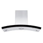 ZLINE 36 in. Wall Mount Range Hood in Stainless Steel, KN6-36