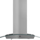 ZLINE 30 in. Stainless Steel Indoor Wall Range Hood with Crown Molding, KZCRN-30