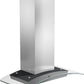 ZLINE 30 in. Stainless Steel Indoor Wall Range Hood with Crown Molding, KZCRN-30