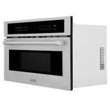 ZLINE 30” Built-in Convection Microwave Oven in Stainless Steel with Speed and Sensor Cooking