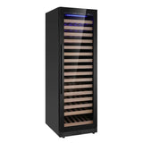 KingsBottle KBU425DX 24 Inch Upright Low-E Glass Door Dual Zone Large Wine Cooler