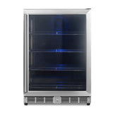 KingsBottle KBU50BX 24 Inch Under Counter Beer Cooler Fridge Built In