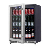 KingsBottle KBU50BX 24 Inch Under Counter Beer Cooler Fridge Built In