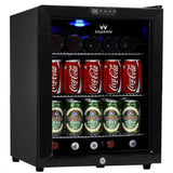 KingsBottle KBU52BP 45 Can Compressor Mini Bar Fridge