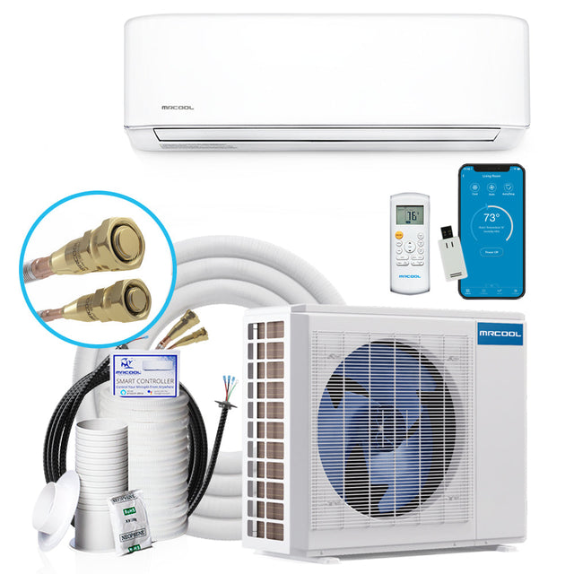 MRCOOL DIY 18K 18,000 BTU 22 SEER 4th Gen Ductless Mini Split Air Conditioner and Heat Pump - 230V