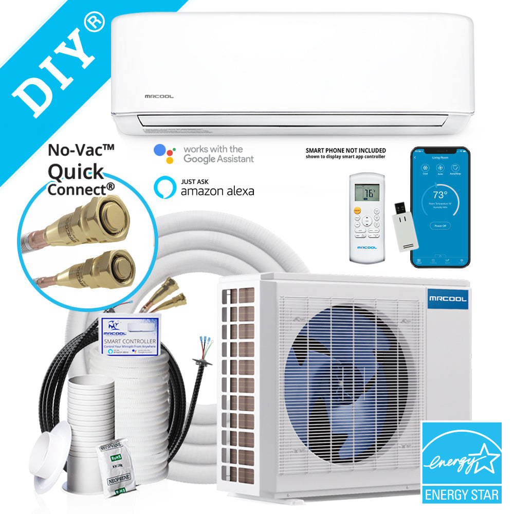 MRCOOL DIY 18K 18,000 BTU 22 SEER 4th Gen Ductless Mini Split Air Conditioner 