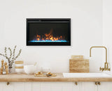 Amantii Traditional Extra Slim Electric Fireplace