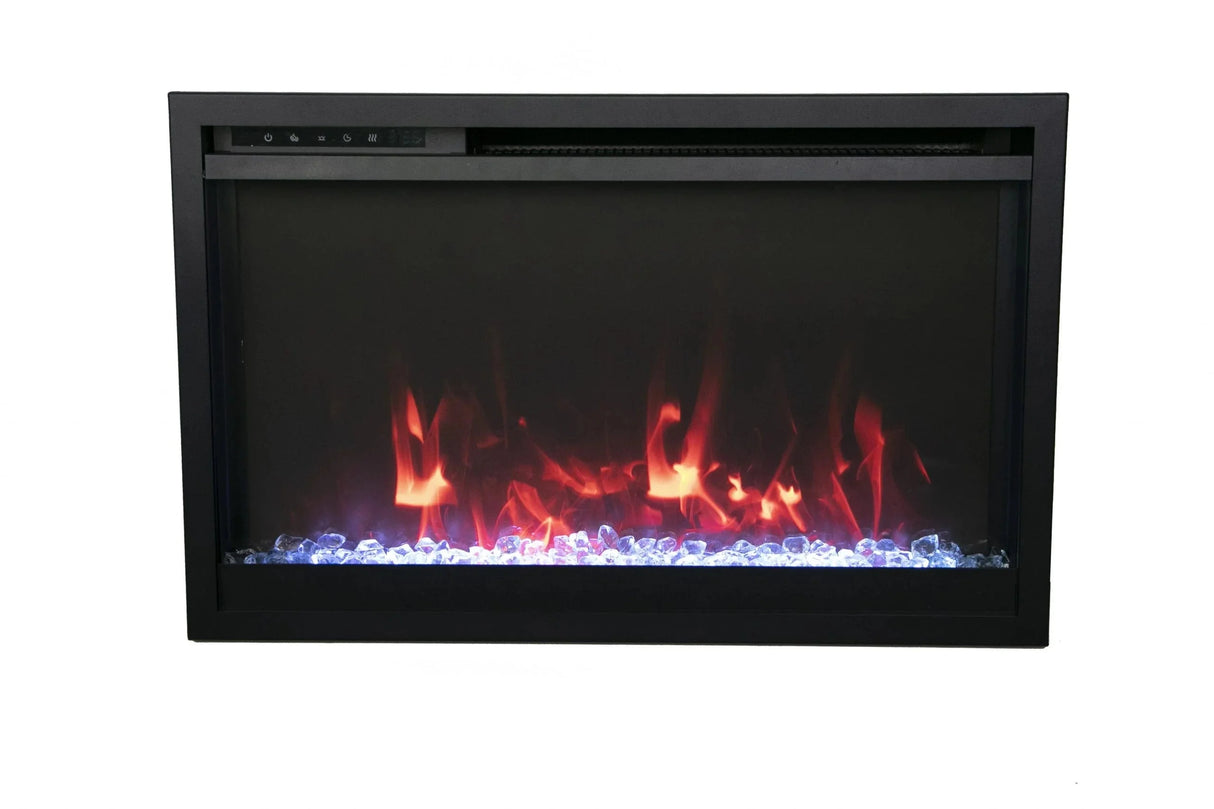 Amantii Traditional Extra Slim Electric Fireplace