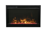 Amantii Traditional Extra Slim Electric Fireplace