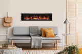 Amantii Symmetry Xtraslim Smart Built In Electric Fireplace