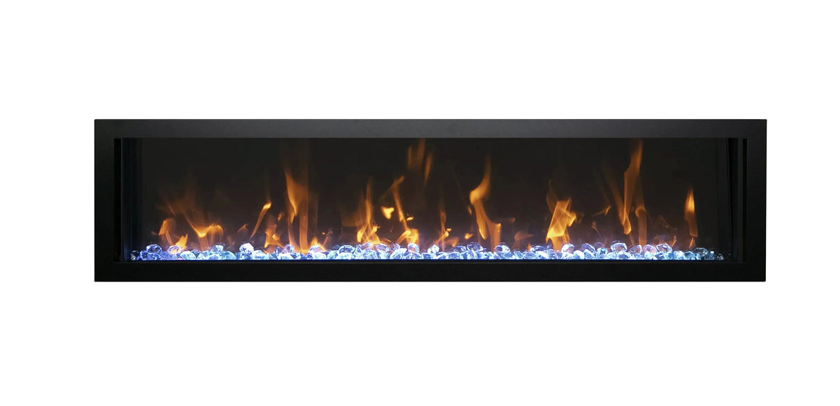 Amantii Symmetry Xtraslim Smart Built In Electric Fireplace